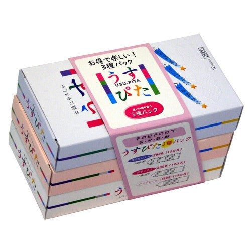 日本醫療 超薄三款套裝 Japan Medical Usupita 3-Type Pack