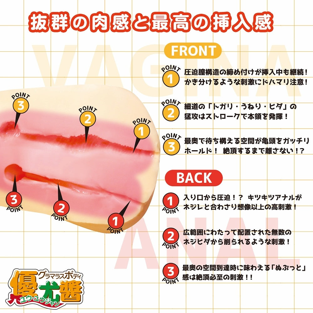 日本製真實身軀 + 3D骨骼系統 美艷身軀優尤醤