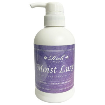 RICH 潤滑凝膠 Moisture Luxe 350g 泵式包裝 RICH Lubricating Gel Moisture Luxe 350g Pump Type