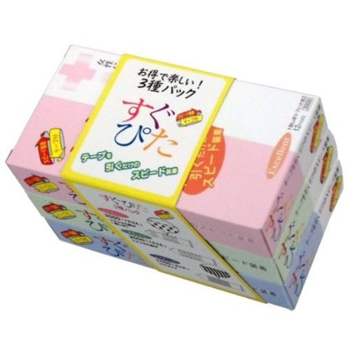 JAPAN  MEDICAL 緊貼三款套裝  Japan Medical Sukupita 3-Type Pack