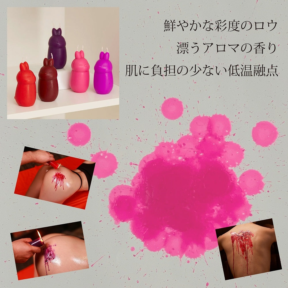BDSM香氛蠟燭 深紅色 男士香氛