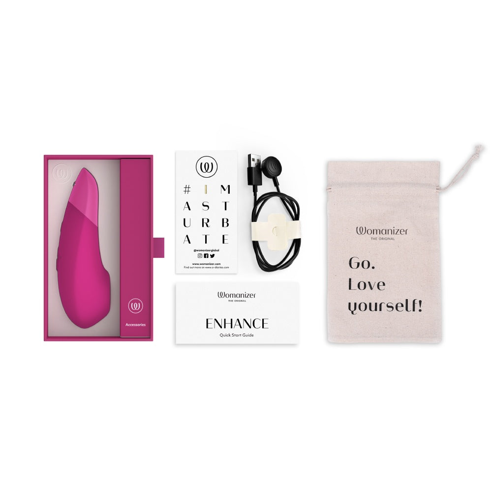 Womanizer 增強版 亮麗粉紅