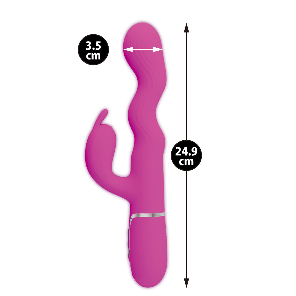 Pretty Love Wiggly & Wavey Vibrator