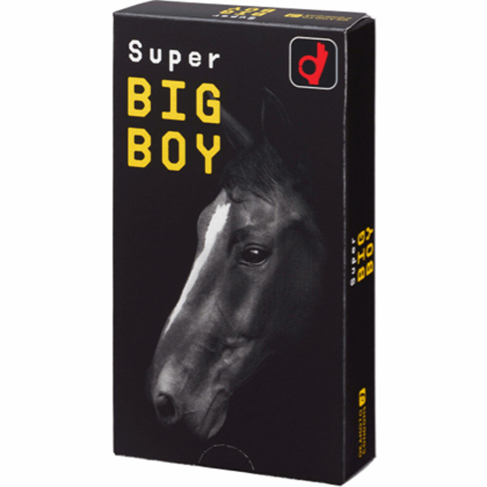 本 SUPER BIG BOY 保險套 12入【避孕用具・潤滑劑】 品牌名稱：岡本株式會社  Okamoto SUPER BIG BOY Condoms, 12 pieces [Contraceptive Device & Lubricant] Brand Name: Okamoto Co., Ltd.