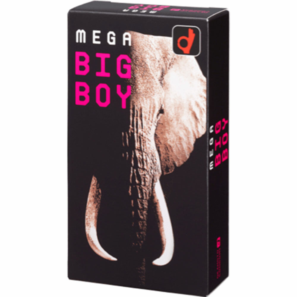 岡本 MEGA BIG BOY XL 尺寸 避孕套 12個裝【避孕用品・潤滑劑】 品牌名稱：岡本株式會社  Okamoto MEGA BIG BOY XL Size Condoms, 12 pieces [Contraceptive Device & Lubricant] Brand Name: Okamoto Co., Ltd.