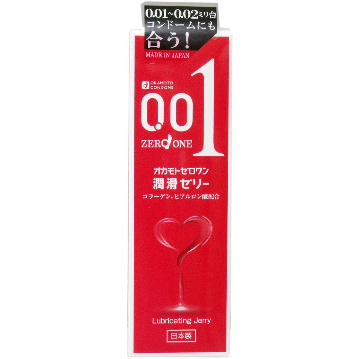 岡本 ZERO ONE 潤滑凝膠 50g【避孕用品・潤滑劑】 品牌名稱：岡本株式會社  Okamoto ZERO ONE Lubricating Gel 50g [Contraceptive Device & Lubricant] Brand Name: Okamoto Co., Ltd.
